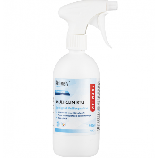 MultiClin RTU, detergent PROFESIONAL multisuprafete, 500 ml