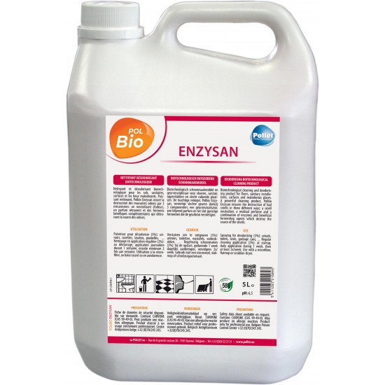 POLBIO ENZYSAN Detergent pentru pardoseli si suprafete 5L -EXP1