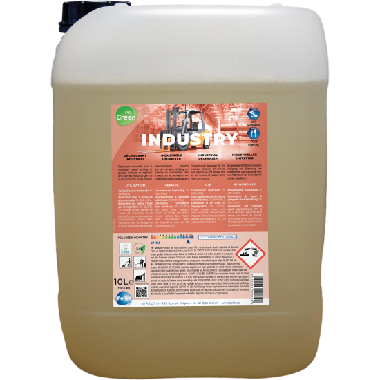 POLGREEN INDUSTRY detergent degresant 10L