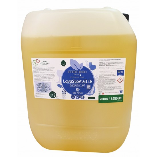 Biolu Gel ecologic pentru masina de spalat vase 20L                                                 