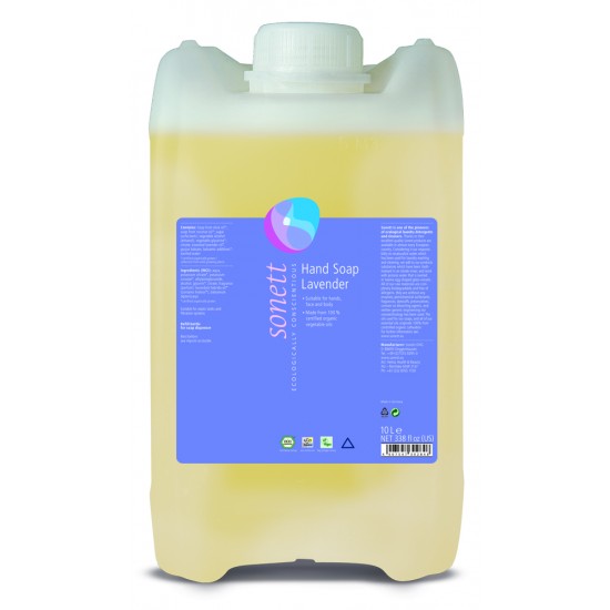 SAPUN LICHID - GEL DE DUS ECOLOGIC - LAVANDA 10L Sonett