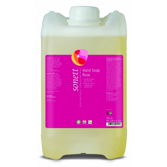 SAPUN LICHID - GEL DE DUS ECOLOGIC - TRANDAFIRI 10L Sonett