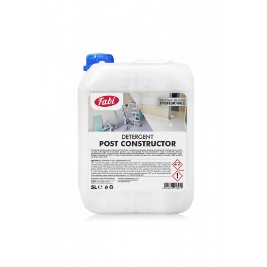 FABI DETERGENT PROFESIONAL POST CONSTRUCTOR 5L