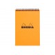 Blocnotes A5 Spiral Pad Rhodia Classic Orange